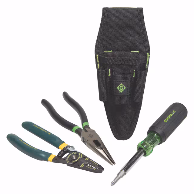 0159-28 Greenlee Communications  Kit di utensili assortiti